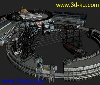 游乐场模型的图片