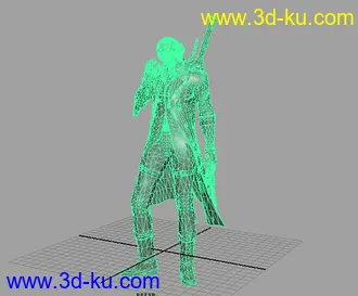3D打印模型鬼泣，两大男主角的图片