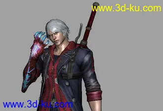 3D打印模型鬼泣，两大男主角的图片