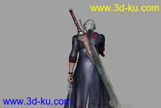 3D打印模型鬼泣，两大男主角的图片