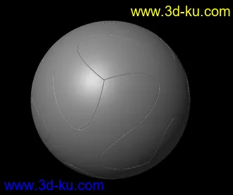 3D打印模型2014巴西足球Brazuca的图片