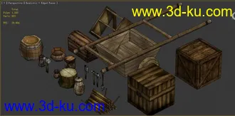 3D打印模型【简模】场景部件道具的图片