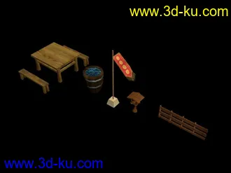 3D打印模型【简模】场景部件道具的图片