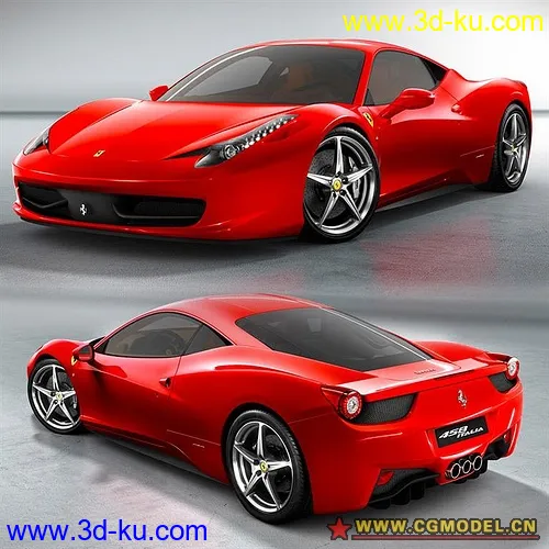 ferrari 458 簡模模型的图片1