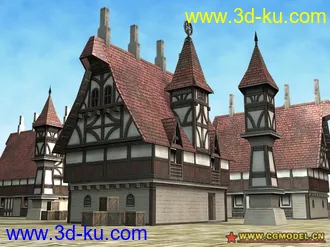 3D打印模型建築物_01的图片
