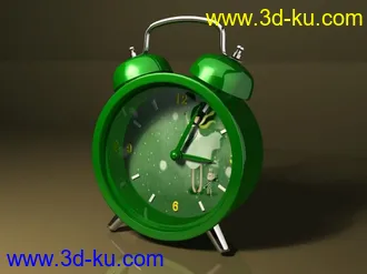 3D打印模型闹钟一只的图片