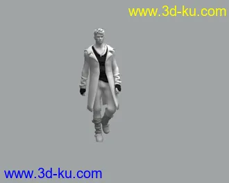 鬼泣5但丁模型带动画-游戏外包交流2群《124804005》的图片