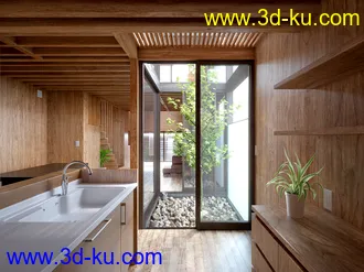3D打印模型10套高品质亚洲风格室内场景的图片