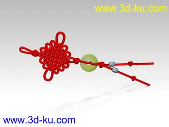 3D打印模型中国结的图片