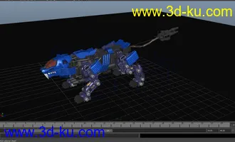 3D打印模型索斯机械兽的图片