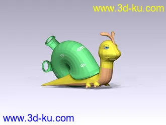 3D打印模型蜗牛的图片