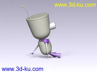 3D打印模型机器人的图片
