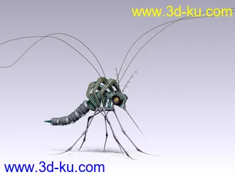 3D打印模型蚊子的图片