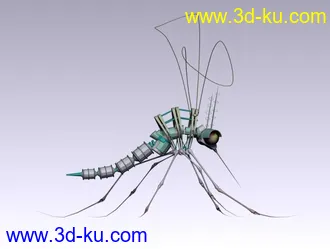 3D打印模型蚊子的图片