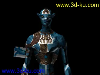 3D打印模型阿凡达的图片