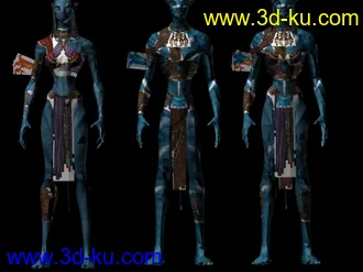 3D打印模型阿凡达的图片