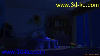 完美动力材质灯光模型——童话小屋的图片