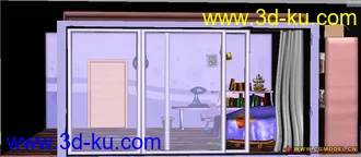 完美动力材质灯光模型——童话小屋的图片