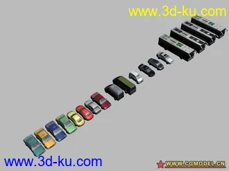 3D打印模型鸟瞰图精品车模，省面无数，快来下啊的图片