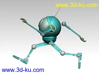 3D打印模型机器人的图片