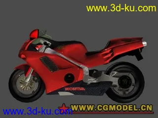 摩托车3d模型HONDA_MR的图片