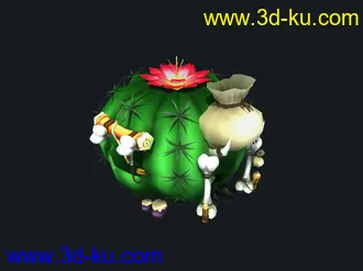 3D打印模型仙人掌小屋的图片