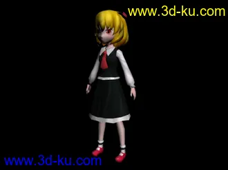3D打印模型手残东方露米娅的图片