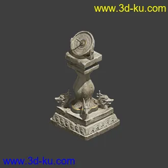 3D打印模型日冕 古建筑的图片