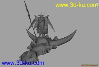 3D打印模型战士的图片