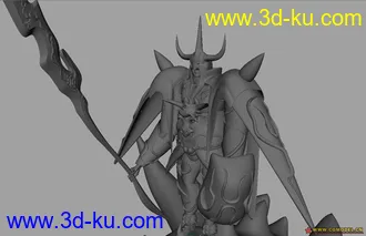 3D打印模型战士的图片