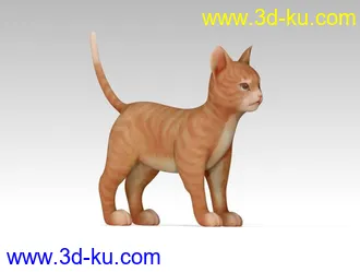 3D打印模型猫的图片