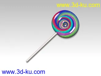3D打印模型棒棒糖的图片