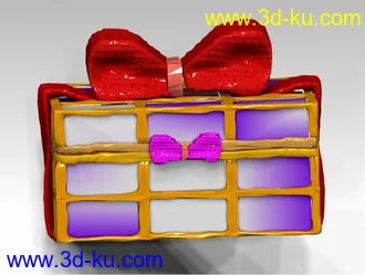 3D打印模型礼品盒的图片