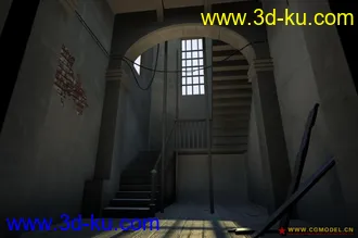 3D打印模型完美动力经典材质灯光场景—阁楼的图片