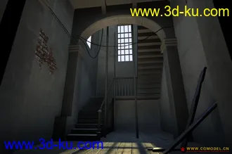 3D打印模型完美动力经典材质灯光场景—阁楼的图片