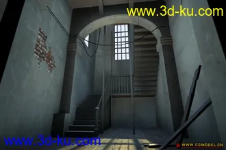 3D打印模型完美动力经典材质灯光场景—阁楼的图片