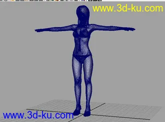3D打印模型泳装美女的图片