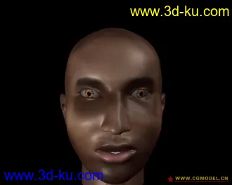 3D打印模型黑人的图片