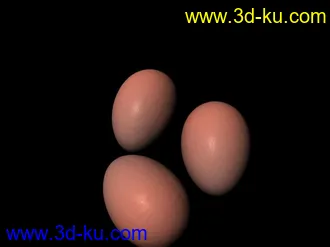 3D打印模型鸡蛋的图片