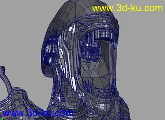 3D打印模型异形伸嘴MAYA OBJ的图片