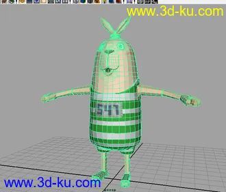 3D打印模型越狱兔的图片