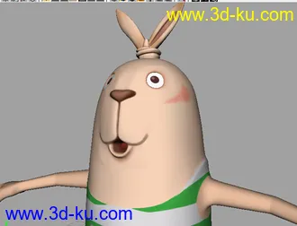 3D打印模型越狱兔的图片
