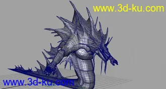 3D打印模型大鱼人的图片