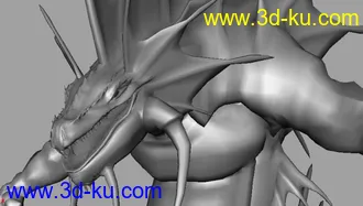 3D打印模型大鱼人的图片