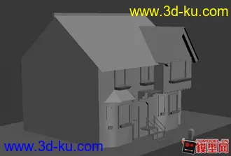 3D打印模型欧式建筑的图片