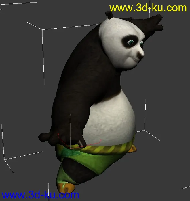 功夫熊猫模型的图片2