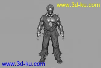 3D打印模型街霸好鬼（专业布线，免费分享）的图片