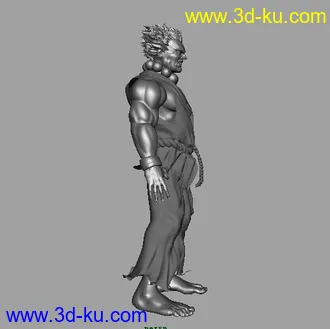 3D打印模型街霸好鬼（专业布线，免费分享）的图片