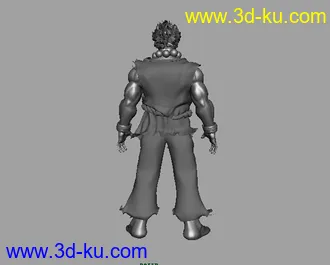 3D打印模型街霸好鬼（专业布线，免费分享）的图片
