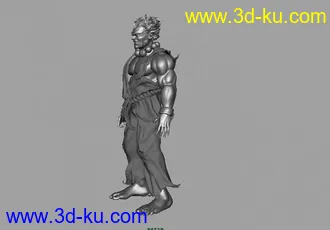3D打印模型街霸好鬼（专业布线，免费分享）的图片